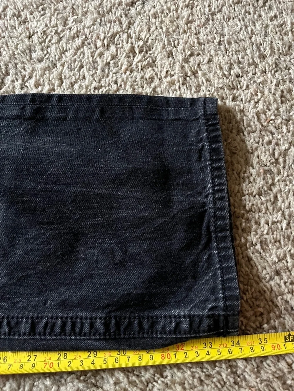 Rock Revival Steven Straight Grunge Black Jeans Size 40 Waist